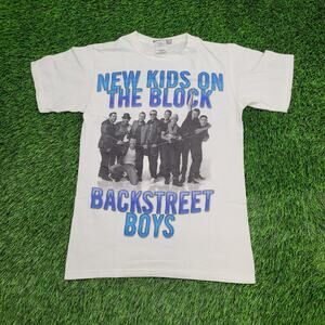 Backstreet-Boys Shirt XS/S 17x25 New-Kids-On-the-Block Tour